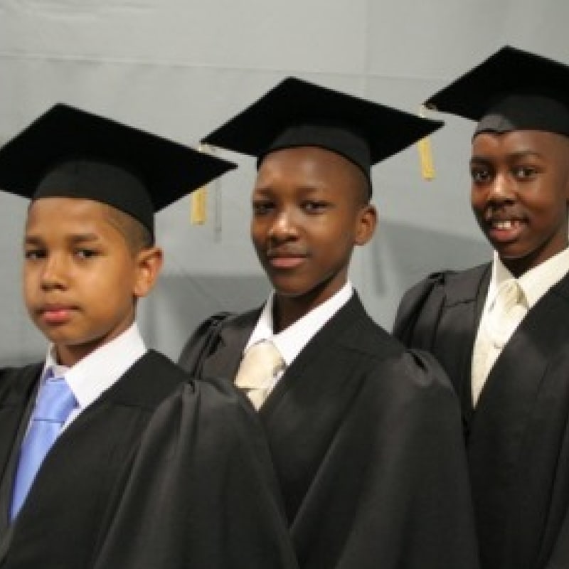 Childrens graduation cap and gown hire specialist